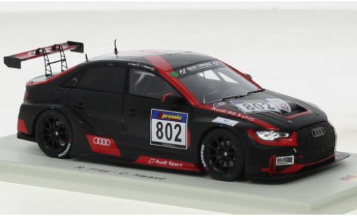 Modelauto Audi RS3 lms TCR No.802 VLN 2016 1/43 Spark
