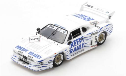 Modelauto Bmw M1 1982 No.5 Kreepy Krauly 9h Kyalami 1/43 Spark