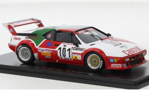 Modelauto Bmw M1 1984 No.101 24h Le Mans 1/43 Spark
