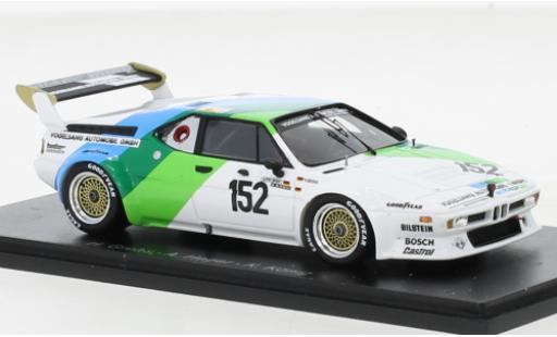 Modelauto Bmw M1 1985 No.152 24h Le Mans 1/43 Spark
