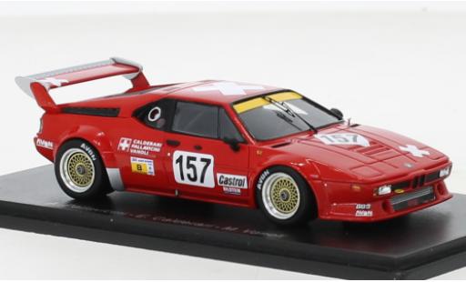 Modelauto Bmw M1 1985 No.157 24h Le Mans 1/43 Spark