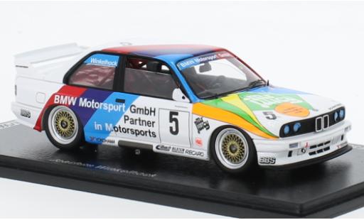 Modelauto Bmw M3 course (E30) No.5 M Team Schnitzer Macau Guia Race 1990 1/43 Spark