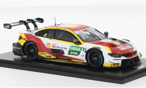 Modelauto Bmw M4 dtm No.31 Team RBM S Hockenheim 2019 1/43 Spark
