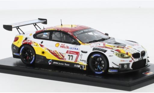 Modelauto Bmw M6 GT3 No.77 Junior Team S Helix 24h Nuerburgring 2021 1/43 Spark