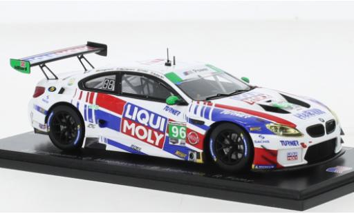 Modelauto Bmw M6 GT3 No.96 Turner Motorsport Liqui Moly IMSA 24h Daytona 2020 1/43 Spark