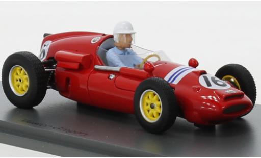 Modelauto Cooper T51 course No.16 formule 1 GP Gro&Atilde;�britannien 1960 1/43 Spark