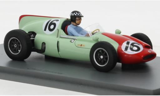 Modelauto Cooper T51 course No.16 formule 1 GP Monaco 1960 1/43 Spark