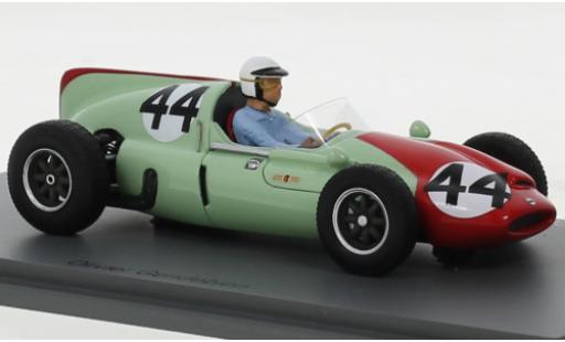 Modelauto Cooper T51 course No.44 formule 1 GP Frankreich 1960 1/43 Spark