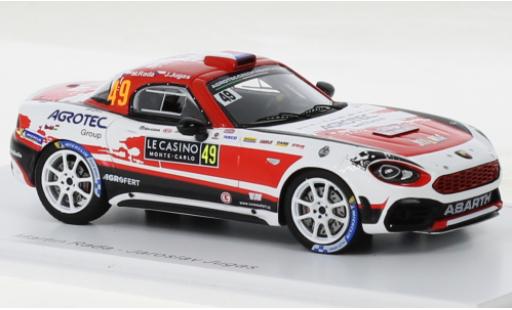 Modelauto Fiat 124 Rally RGT No.49 WM Monte Carlo 2022 1/43 Spark