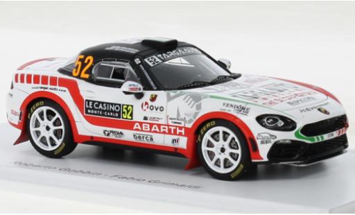 Modelauto Fiat 124 Rally RGT No.52 WM Monte Carlo 2022 1/43 Spark
