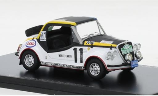 Modelauto Fiat 500 Gamine No.11 Rally Monte Carlo 1969 1/43 Spark