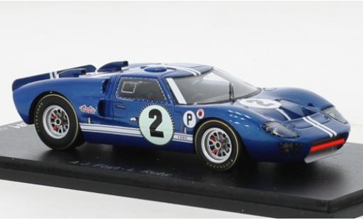 Modelauto Ford GT40 Mk II RHD No.2 12h Sebring 1967 1/43 Spark