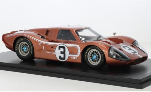 Modelauto Ford GT40 Mk IV RHD No.3 24h Le Mans 1967 1/43 Spark