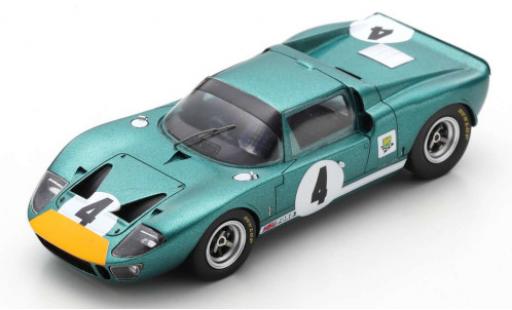 Modelauto Ford GT40 Mk I RHD No.4 1000 Km Spa 1967 1/43 Spark