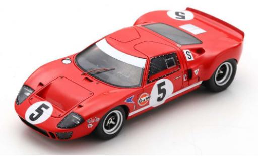 Modelauto Ford GT40 Mk I RHD No.5 6h BOAC 1968 1/43 Spark