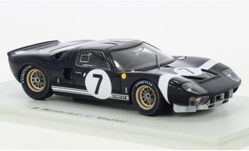 Modelauto Ford GT40 Mk I RHD No.7 24h Le Mans 1965 1/43 Spark