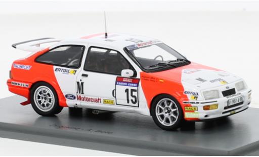 Modelauto Ford Sierra Cosworth RS No.15 Marlboro Rally WM Tour de Corse 1987 1/43 Spark