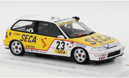 Modelauto Honda Civic Course EF9 RHD No.23 24h Spa 1990 1/43 Spark