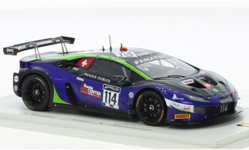 Modelauto Lamborghini Huracan GT3 Evo No.114 Emil Frey Racing 24h Spa 2021 1/43 Spark