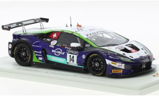 Modelauto Lamborghini Huracan GT3 Evo No.14 Emil Frey Racing 24h Spa 2021 1/43 Spark