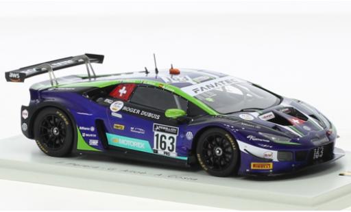 Modelauto Lamborghini Huracan GT3 Evo No.163 Emil Frey Racing 24h Spa 2021 1/43 Spark