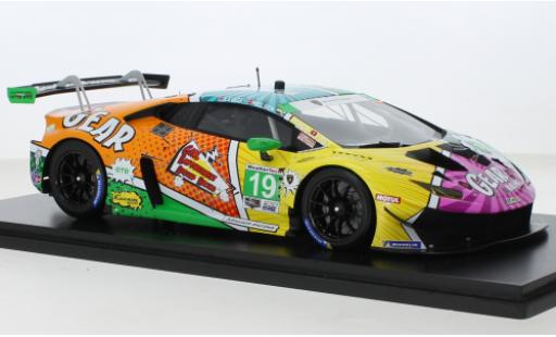Modelauto Lamborghini Huracan GT3 Evo No.19 Gear Racing powered by GRT Grasser IMSA 24h Daytona 2020 1/43 Spark