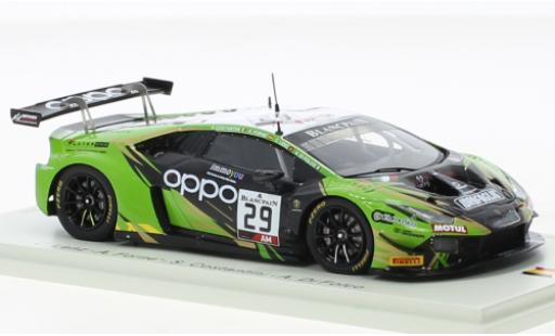 Modelauto Lamborghini Huracan GT3 Evo No.29 Raton Racing by Target 24h Spa 2019 1/43 Spark