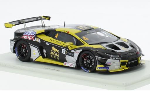 Modelauto Lamborghini Huracan GT3 Evo No.4 Phantom Pro Racing GT Cup Macau 2022 1/43 Spark