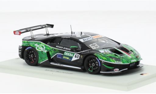 Modelauto Lamborghini Huracan GT3 Evo No.63 GRT Grasser Racing Team DTM 2022 1/43 Spark