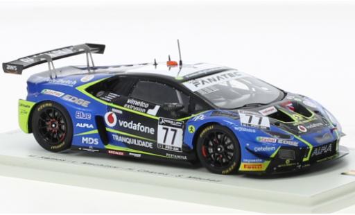 Modelauto Lamborghini Huracan GT3 Evo No.77 Barwell Motorsport 24h Spa 2021 1/43 Spark