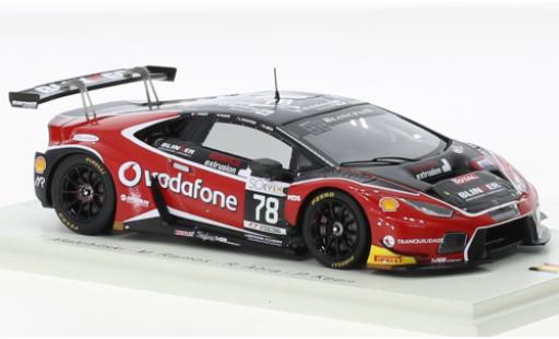 Modelauto Lamborghini Huracan GT3 No.78 Barwell Motorsport 24h Spa 2017 1/43 Spark