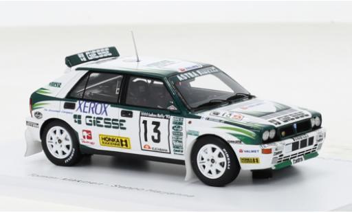 Modelauto Lancia Delta HF Integrale Evoluzione II EVO No.13 Giesse Group Rally WM 1000 Lakes Rally 1993 1/43 Spark