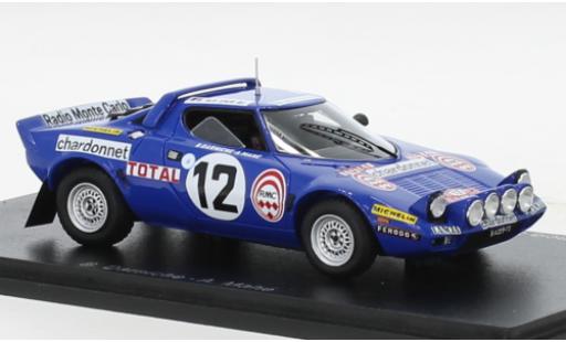 Modelauto Lancia Stratos HF No.12 Rally WM Rally Monte Carlo 1976 1/43 Spark