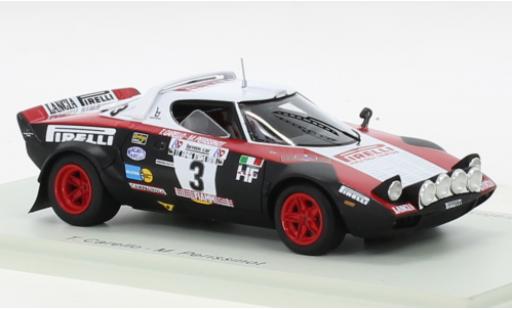 Modelauto Lancia Stratos HF No.3 Rally EM 1978 1/43 Spark