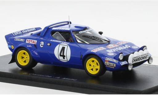 Modelauto Lancia Stratos HF No.4 Rally WM Rally Monte Carlo 1979 1/43 Spark