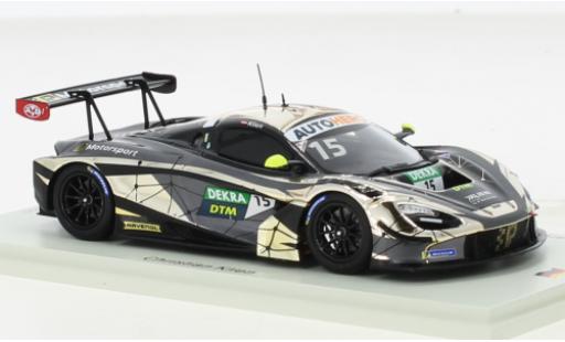 Modelauto McLaren 720 GT3 S No.15 JP Motorsport DTM 2021 1/43 Spark