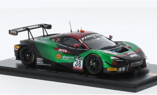 Modelauto McLaren 720 GT3 S No.38 JOTA 24h Spa 2022 1/43 Spark