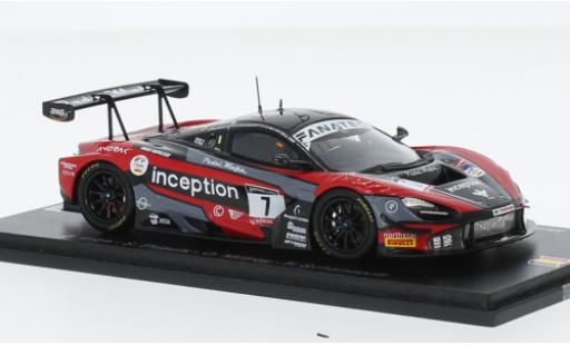 Modelauto McLaren 720 GT3 S No.7 Inception Racing 24h Spa 2022 1/43 Spark