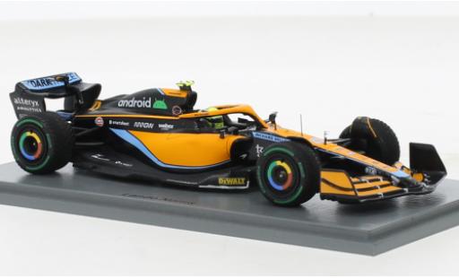 Modelauto McLaren F1 MCL36 No.4 Team formule 1 GP Emilia-Romagna 2022 1/43 Spark