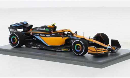 Modelauto McLaren F1 MCL36 No.4 Team formule 1 GP Miami 2022 1/43 Spark