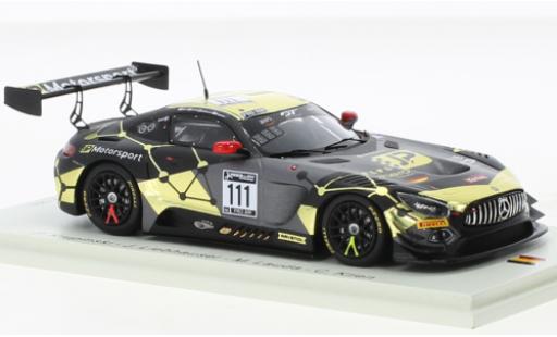 Modelauto Mercedes AMG GT GT3 3 No.111 JP Motorsport 24h Spa 2020 1/43 Spark