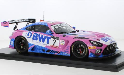 Modelauto Mercedes AMG GT GT3 3 No.2 Team GetSpeed BWT 24h Spa 2022 1/43 Spark