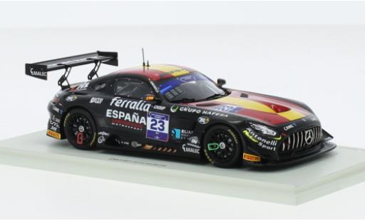Modelauto Mercedes AMG GT GT3 3 No.23 Team Spain FIA Motorsport Games GT Sprint Cup Paul Ricard 2022 1/43 Spark