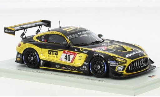 Modelauto Mercedes AMG GT GT3 3 No.40 10Q Racing Team 24h Nuerburgring 2021 1/43 Spark