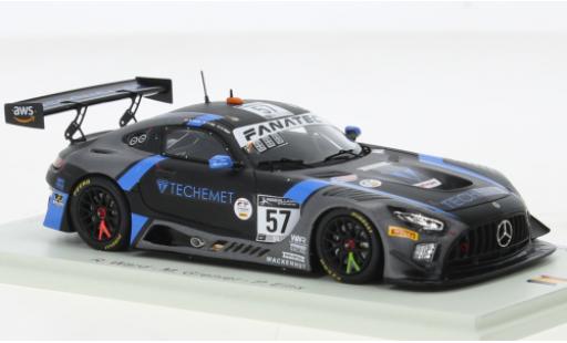 Modelauto Mercedes AMG GT GT3 3 No.57 Winward Racing 24h Spa 2021 1/43 Spark