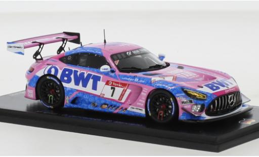 Modelauto Mercedes AMG GT GT3 3 No.7 AMG Team Getspeed BWT 24h Nuerburgring 2021 1/43 Spark