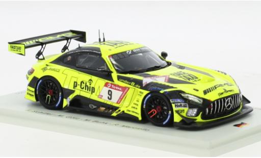 Modelauto Mercedes AMG GT GT3 3 No.9 Team GetSpeed 24h N&Atilde;&frac14;rburgring 2020 1/43 Spark