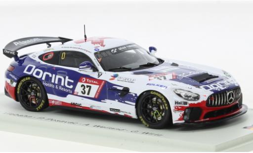 Modelauto Mercedes AMG GT GT4 4 No.37 Schnitzelalm Racing 24h N&Atilde;&frac14;rburgring 2021 1/43 Spark
