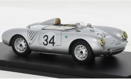 Modelauto Porsche 550 1957 A No.34 24h Le Mans 1/43 Spark