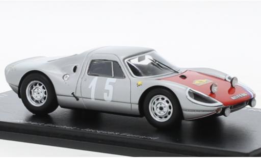 Modelauto Porsche 904 1966 GTS No.15 Rally - Routes du Nord 1/43 Spark